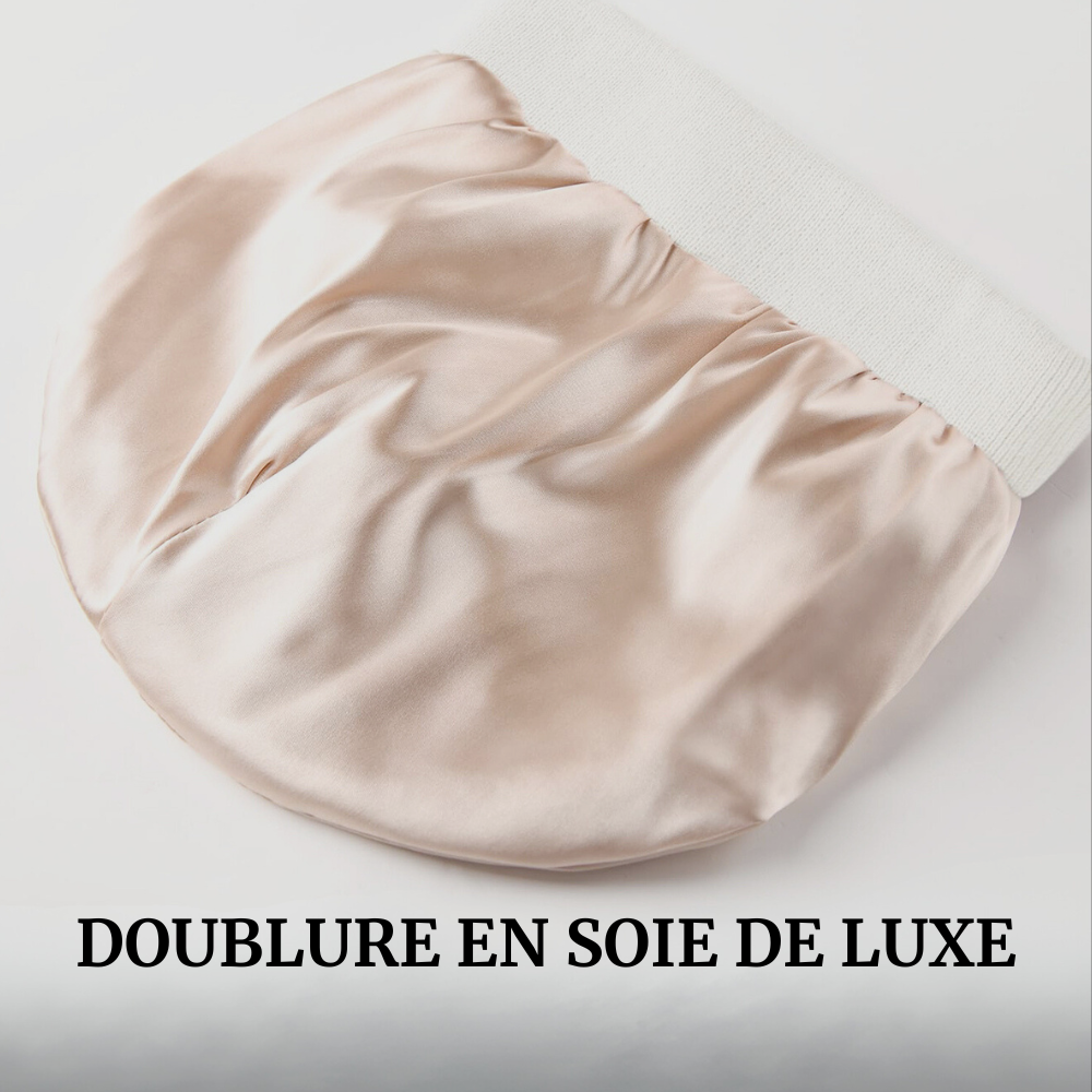 SoieChic™ | Bonnet Soyeux d’Amour